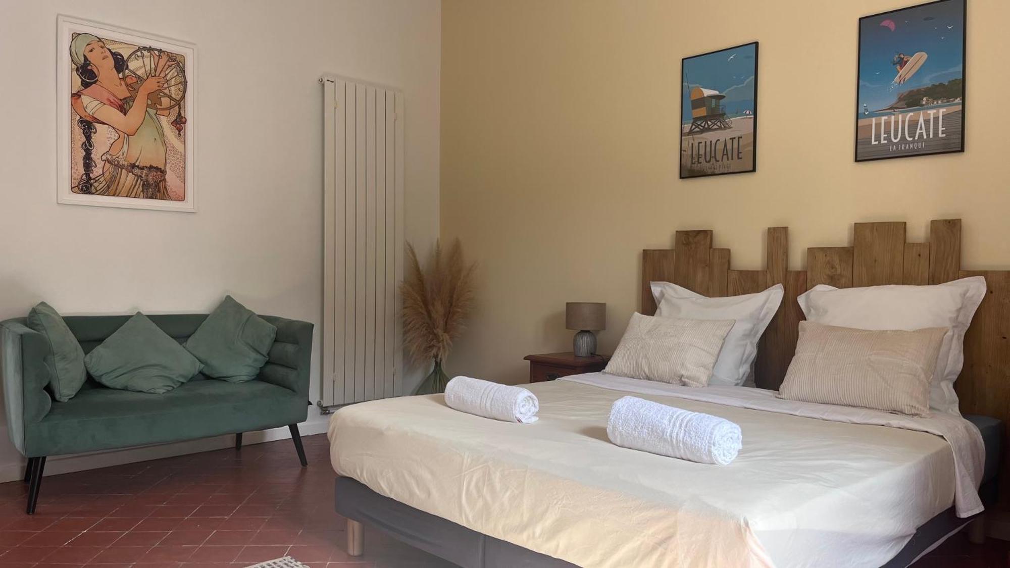 Abri Du Vent, Chambres Et Appartements Fitou Esterno foto